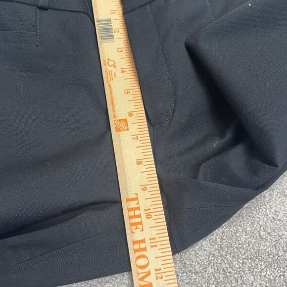 Banana Republic womens sloan pants sz 12 10” rise black business casual trouser - Picture 7 of 12